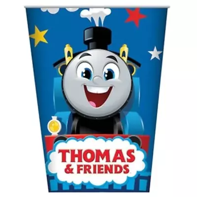 Thomas The Tank Engine Paper Cups 8pk Kids Boys Birthday Party Table Decorations • $4.50