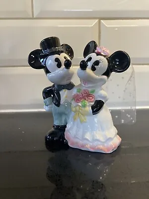 £50 • Buy Vintage Disney Mickey & Minnie Mouse Wedding Married Ornament