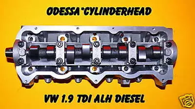 NEW FIT VW JETTA GOLF BEETLE 1.9 SOHC TDI ALH DIESEL CYLINDER HEAD 99-03 No Core • $575