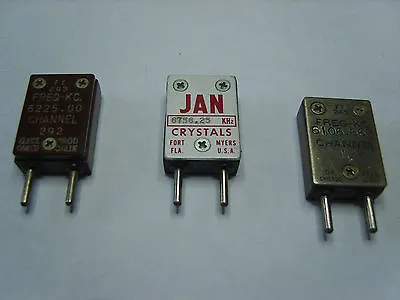 Ft-243 Vintage Crystals  Ham Radio Transmitters Receivers You Choose From List • £5.95