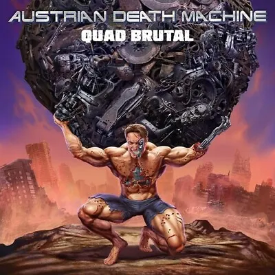 Austrian Death Machine - Quad Brutal [New Vinyl LP] Blue Colored Vinyl • $30.49