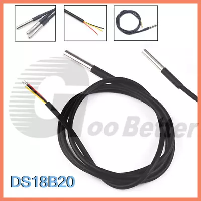 DS18B20 Waterproof Digt Sensor Thermal Probe Temperature Thermometer  • $8.49