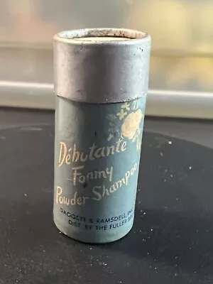 Debutante Foamy Powder Shampoo 0.25 Oz. Full Vintage AS IS • $9.99