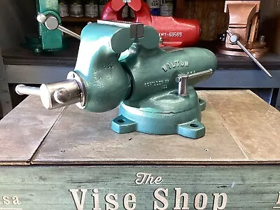 Restored Vintage  1970 Wilton Bullet 835 Bench Vise 3 1/2 In Jaws 36 Lbs Usa • $660