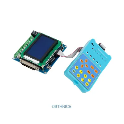5Axis CNC Breakout Board Set + Display + KeyPad For MACH3 CNC Control Software • £81.19