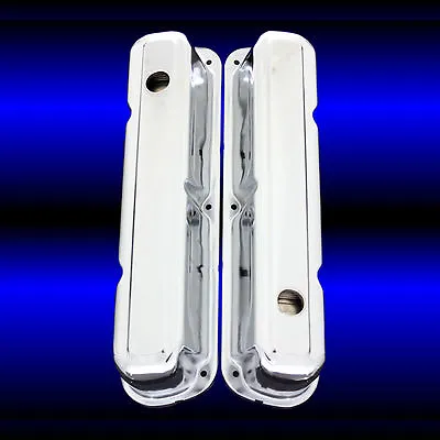 Valve Covers Fits Small Block Mopar Dodge Plymouth 318 340 360 Engines Chrome • $61.99