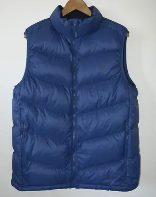 New MOUNTAIN HARDWEAR Men's Mt. Eyak 600 Down Fill Vest In Blue. L • $67.15