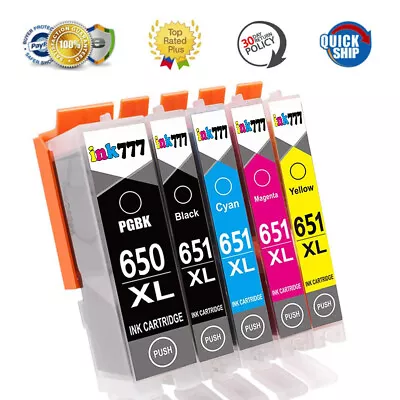 5 Ink Cartridges PGI-670XL CLI671XL For Canon Pixma MG5760 MG6860 MG7760  TS6060 • $15.93