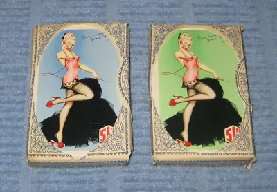 Lot Of 2 X Packs Sealed Playing Cards Archie Dickens Glamour Girl SLB Brewery • £5.50