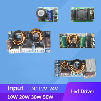 LED Driver Input DC 12 - 24V Power Supply 10W 20W 30W 50W 100W For LED Light • $4.99