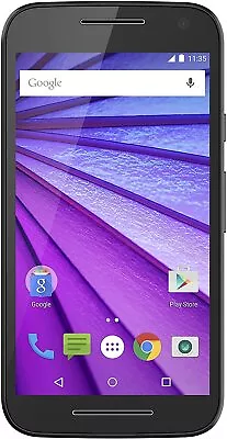 Motorola® Moto G (3rd Gen) | XT1548 | 8GB | Black | 13MP | 4G LTE | US Cellular • $59.99