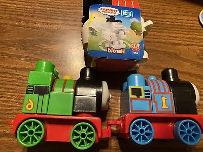 Thomas The Train/Percy/Harold-- Mega Blocks Engine 5 Pcs Each • $24