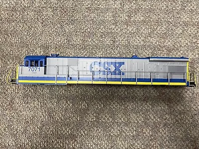 + MTH O Gauge RailKing CSX #7071 C30-7 Diesel Engine Shell For Parts • $39.99