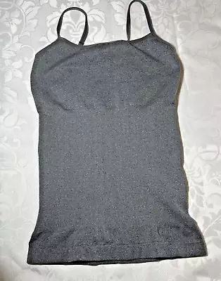 Marilyn Monroe Intimates Sz Medium Seamless Body Shaping Cami Slimming Gray EUC • $8.87