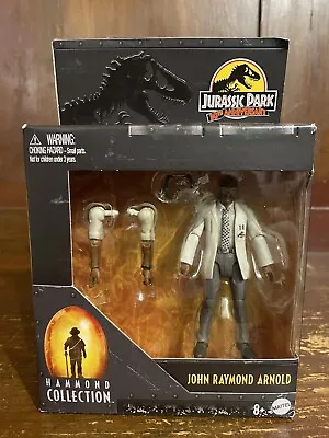 NEW Jurassic Park 30th Anniversary Hammond Collection John Raymond Arnold Mattel • $6.95