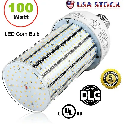 High Bay Warehouse Garage LED Corn Bulb 100W Cob Light E39 Mogul Base 6000K US • $59.11