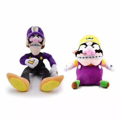 Super Mario Bros Soft Plush Wario Waluigi Stuffed Doll Toys Kids Birthday Gifts • $12.99