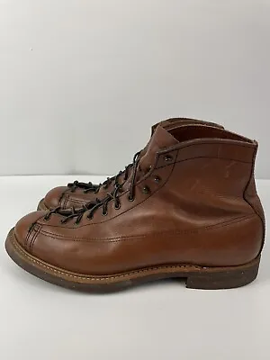 Red Wing 2996 Cigar Retan Brown Lineman Boots Limited Edition Sz 11 D • $499
