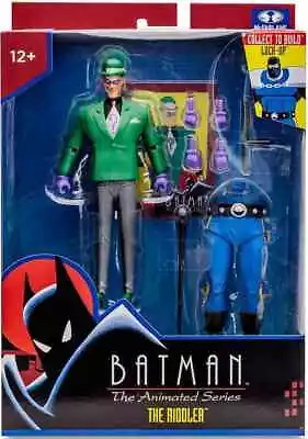 The Riddler 6  Figure DC Batman The  Animated Series BAF Lock-Up Mcfarlane NEW • $30.95