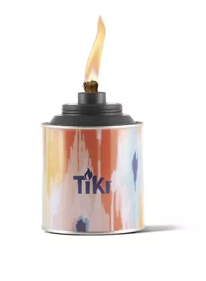 TIKI Tin Deluxe Tabletop Torch. New! Free Shipping!!! Table Patio Outdoors • $11.99