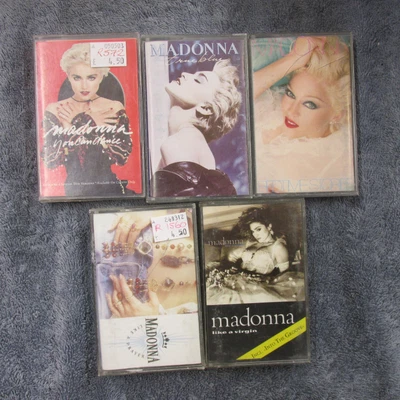 £2.99 • Buy Madonna   : RARE : 5   X Cassette Albums: Virgin / True Blue Etc VG+ Condition