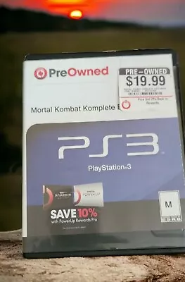 Mortal Kombat -- Komplete Edition  (Sony PlayStation 3 2012) • $10