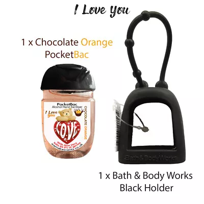 £5.99 • Buy Bath And Body Works Pocketbacs Holder Black With - NEW