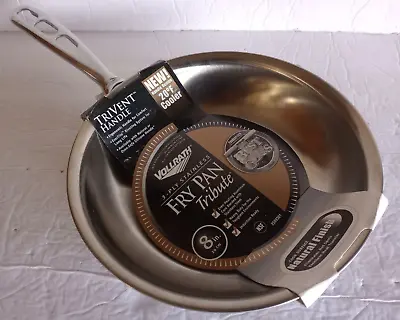Vollrath Tribute 3-Ply Stainless Fry Pan 8  With TriVent Handle • $79.99