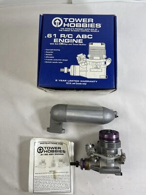 $85 • Buy Tower Hobbies .61 R/C BB ABC Engine TOWG 0161