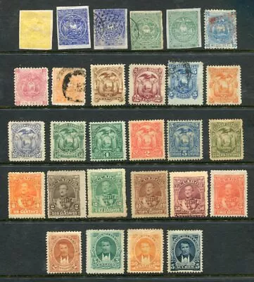 ECUADOR Old M&U Lot 28 Stamps • $6