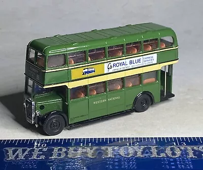 Corgi 1:76 - Plymouth 88 - Green Bus - Black Wheels OO Gauge ECW DD Model Bus • $8.46