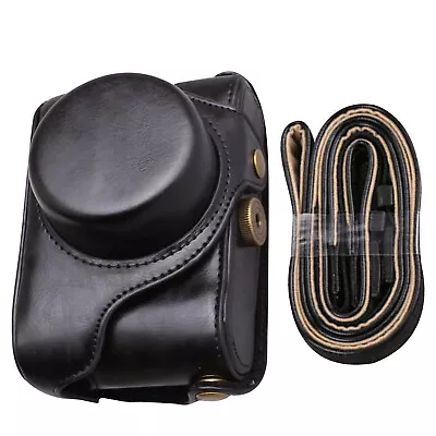 Camera Leather Strap Storage Case Bag For Fujifilm X100V X100F X100T X100S X100 • $25.99
