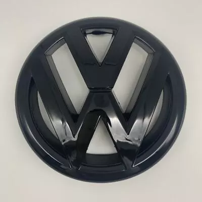 Glossy Black Front  Emblem For VW Jetta Sedan 2011-14 MK6  • $23.99