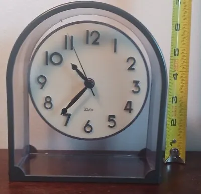 WORKING Michael Graves Design Memphis Alarm Clock Plastic Metal Self Mantel • $25