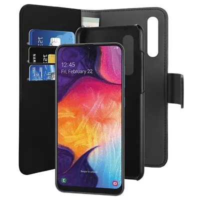 Wallet Case Cover Card Holder For Samsung Galaxy S9/S10e/S20/A51/A71/A10/A12/A52 • £4.96