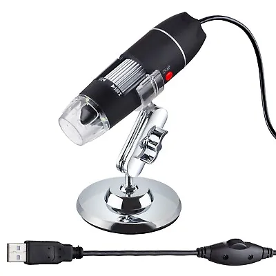 AmScope 50X-500X USB Digital Microscope Video Camera W Stand • $20.99