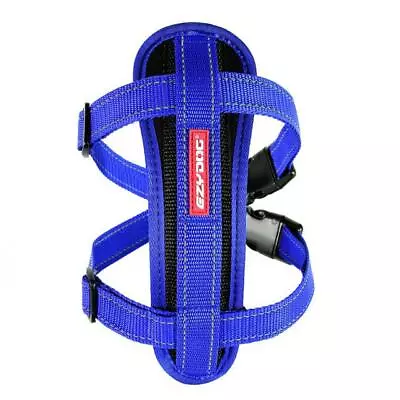 Ezydog Chest Plate Harness Blue Large Girth 49-84cm Ezy Dog • $47.99