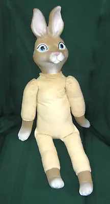 Large Bunny Rabbit Doll To Dress-Cloth & Vinyl- 25  • $18