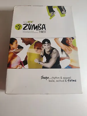 ZUMBA Fitness 4 Disc DVD Box Set • £5