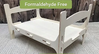 Rabbit Or Guinea Pig Bed - Formaldehyde Free Non Toxic Wooden Slot Together & • £12.99