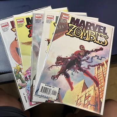 Marvel Zombies #1- 5 Complete Original Series  With Homage Covers • $125