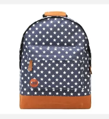 Mi Pac All Stars Navy Blue Backpack Rucksack Back To School Work Bag • £20.74