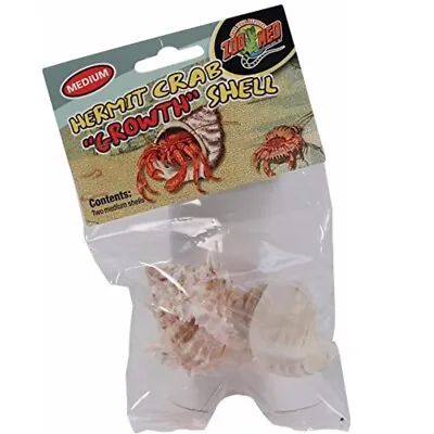 Zoo Med Hermit Crab Growth Shell Reptile Habitat Terrarium Medium 2 Pack • $8.46
