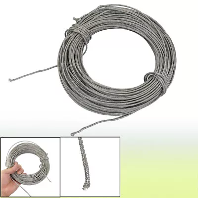 Thermocouple Extension Wire 98ft Silver Tone Metal K Type • $27.97