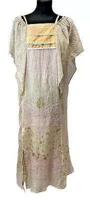 Marni Vintage Long Silk Spring Summer Maxi Dress Women’s Size M • £85