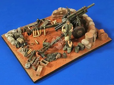 Verlinden 1/35 Fire Base Charlie Vietnam Base Ammo Gear And 2 Figures 2764 • $73.06