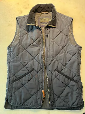 J.Crew Men's Sussex Quilted Vest W/ PrimaLoft - Dark Blue XS • $39.95