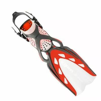 Mares X-Stream Open Heel Fins Black/Red • $251.95