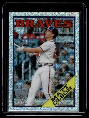 2023 Topps Chrome Matt Olson Atlanta Braves #T88C-98 • $0.99