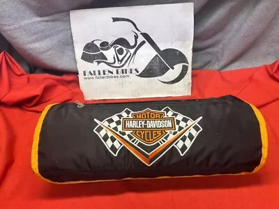 Genuine Harley Davidson Roll Up 56x56 Cover Picnic Blanket Grommets Tarp • $26.98